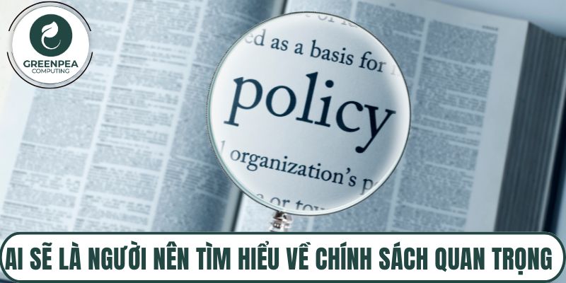 Ai sẽ là người nên tìm hiểu về chính sách quan trọng của blog