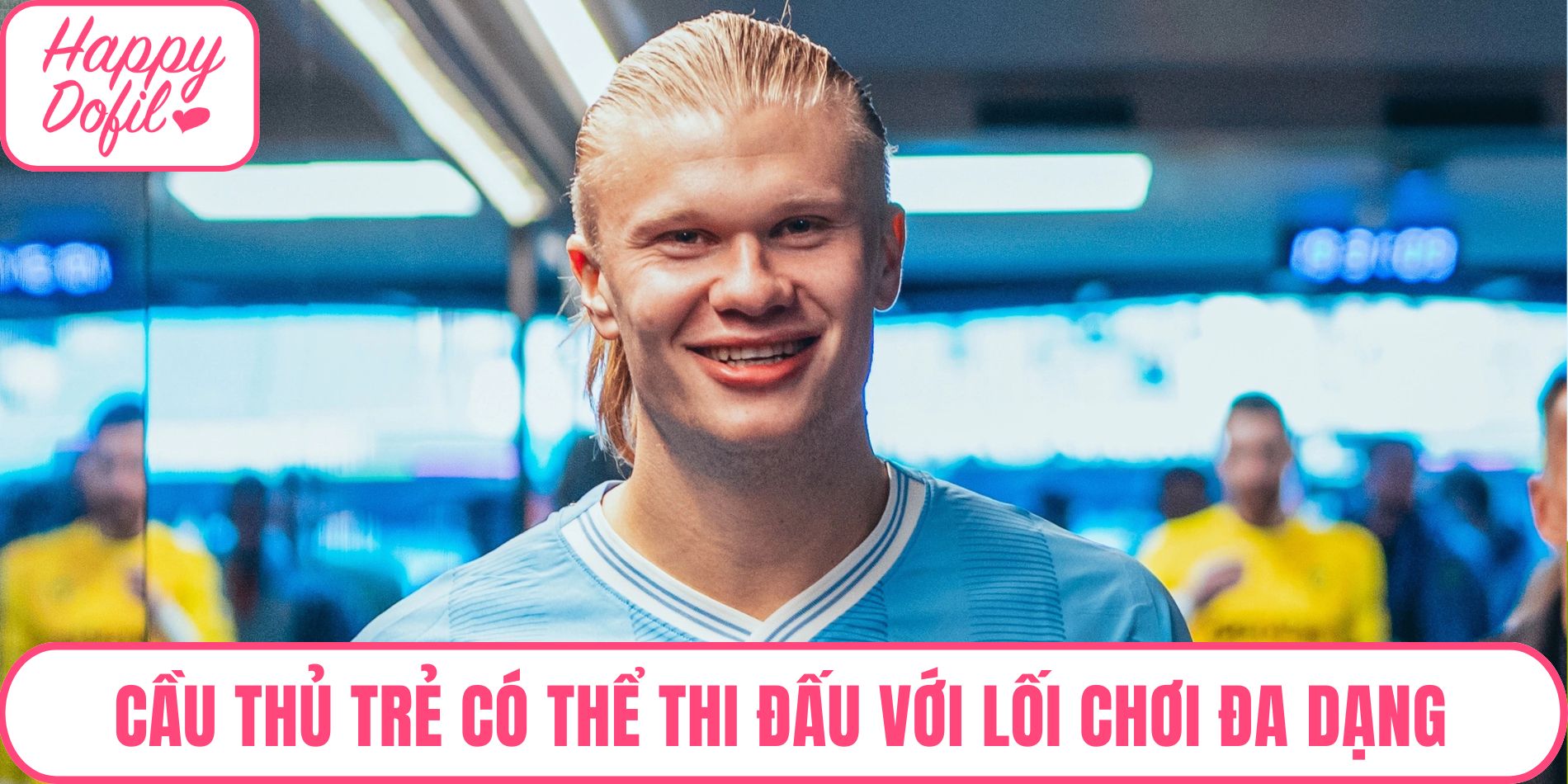 Cầu thủ trẻ có thể thi đấu với lối chơi đa dạng