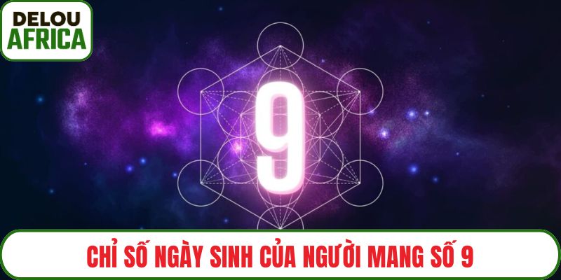 Chỉ số ngày sinh của người mang số 9