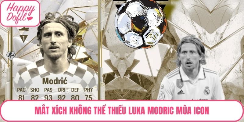 Mắt xích không thể thiếu Luka Modric mùa ICON