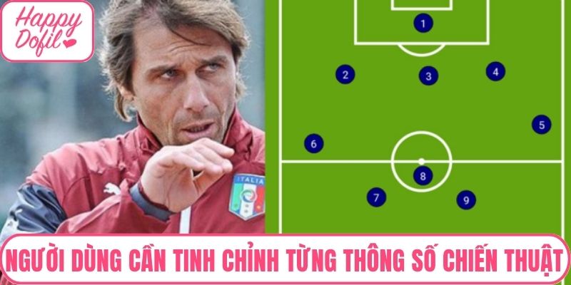 Người dùng cần tinh chỉnh từng thông số chiến thuật