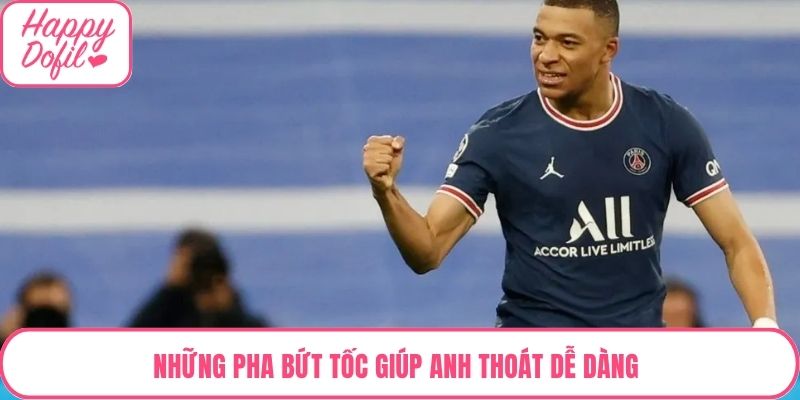Những pha bứt tốc giúp anh thoát dễ dàng 