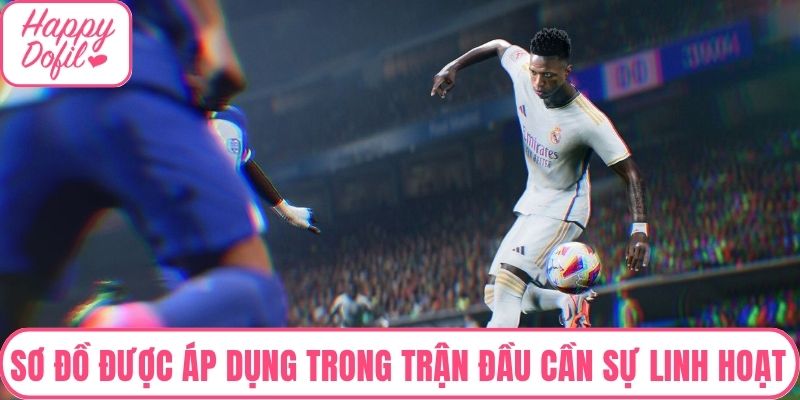 Chiến thuật được xây dựng dựa trên điều chỉnh các cự ly